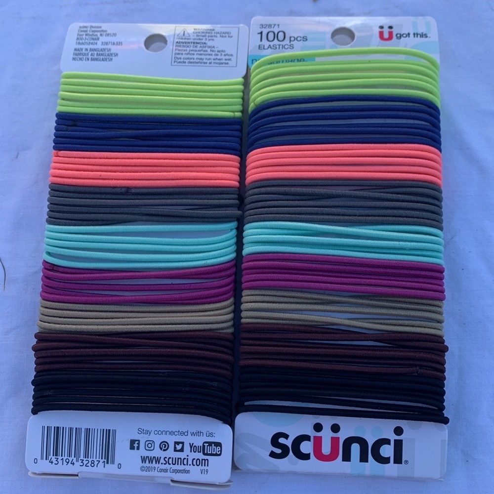 Scunci 100 pcs elastic